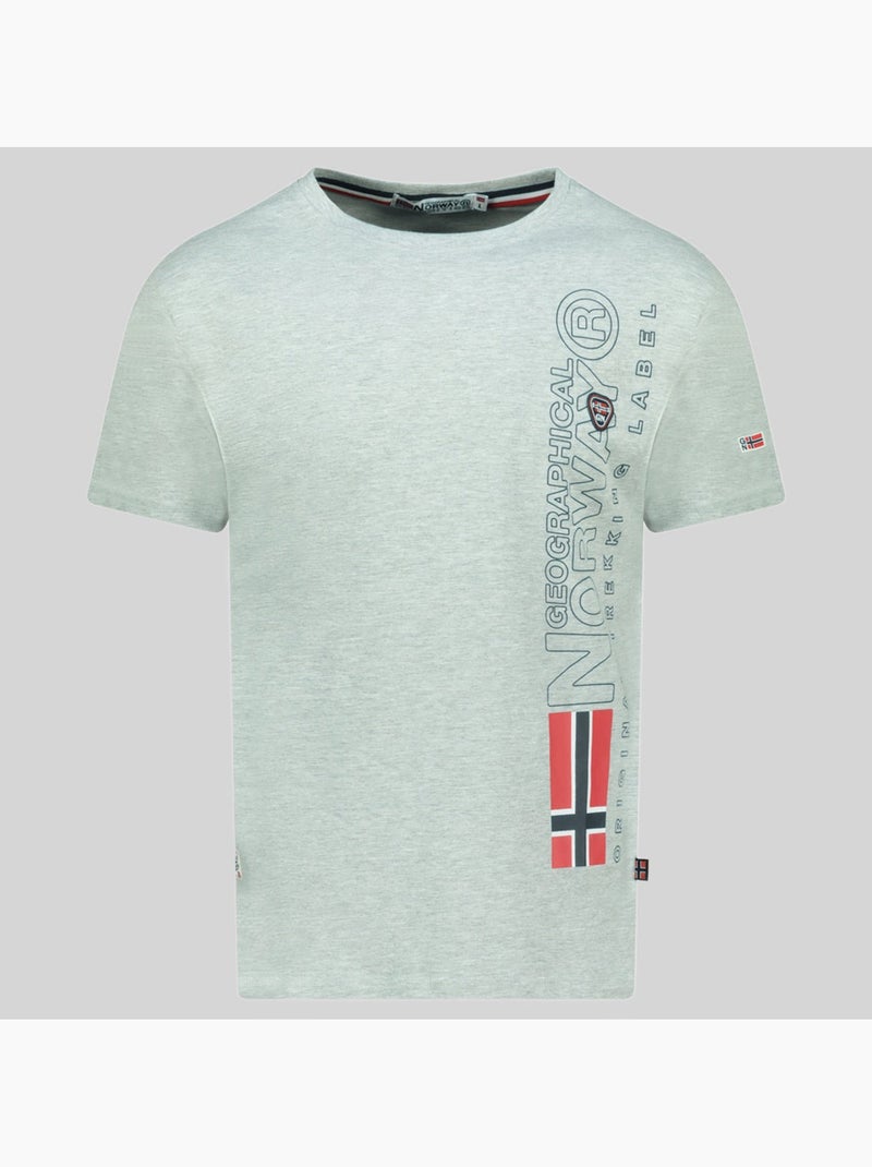 T-shirt jogo – geographical norway Cinza claro - Kiabi