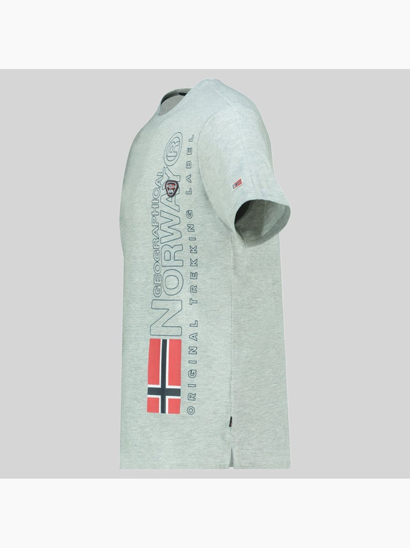 T-shirt jogo – geographical norway Cinza claro - Kiabi