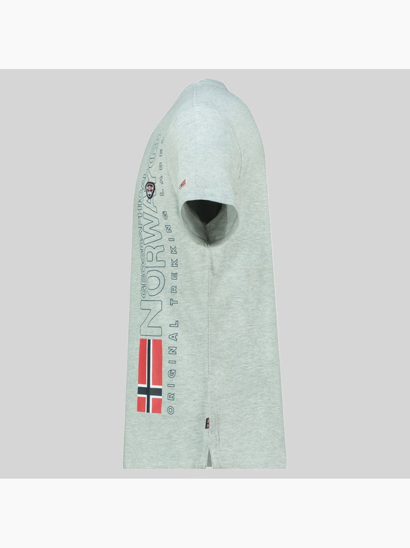 T-shirt jogo – geographical norway Cinza claro - Kiabi
