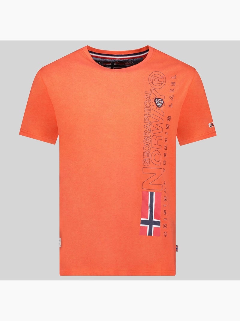 T-shirt jogo – geographical norway Coral - Kiabi