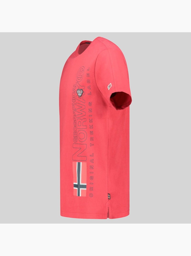 T-shirt jogo – geographical norway Vermelho - Kiabi