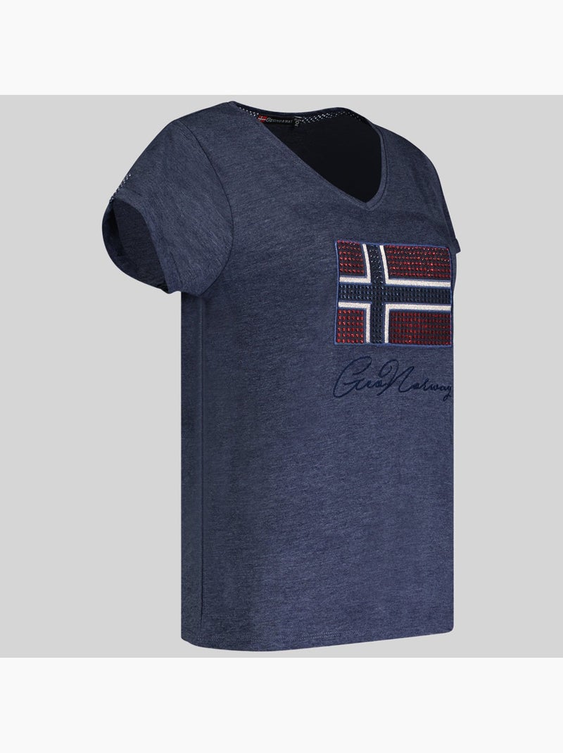 T-shirt joisette – geographical norway Azul-marinho - Kiabi