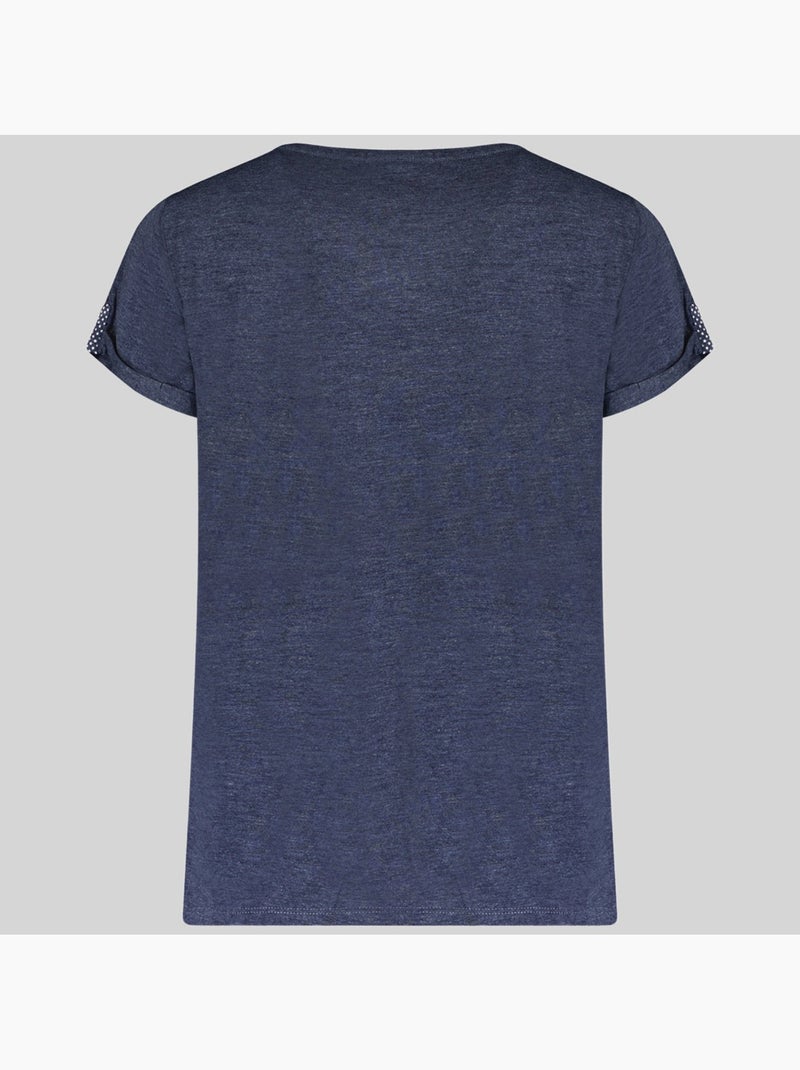 T-shirt joisette – geographical norway Azul-marinho - Kiabi