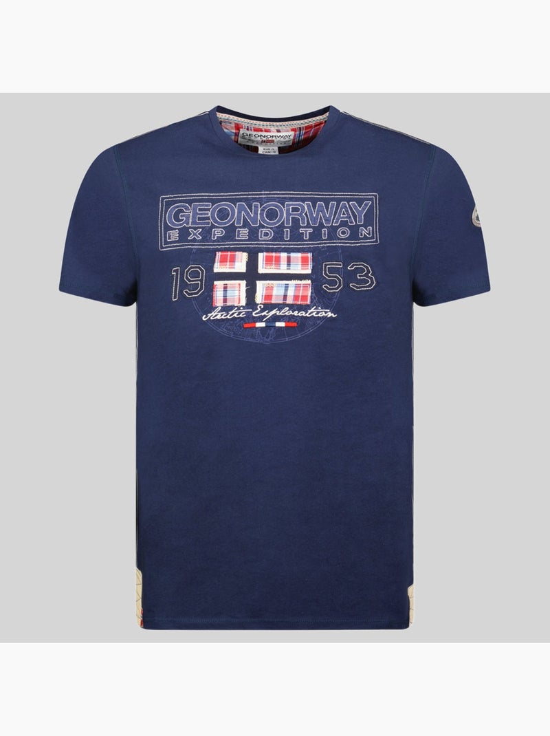 T-shirt jolympia – geographical norway Azul-marinho - Kiabi