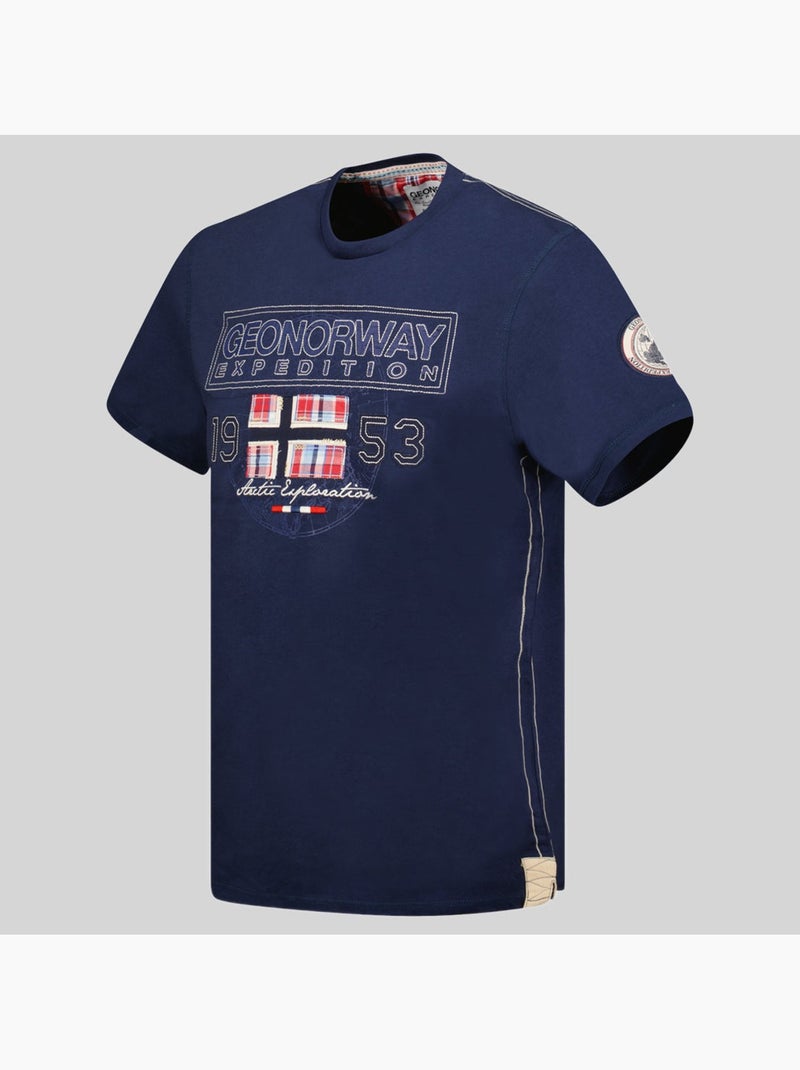 T-shirt jolympia – geographical norway Azul-marinho - Kiabi