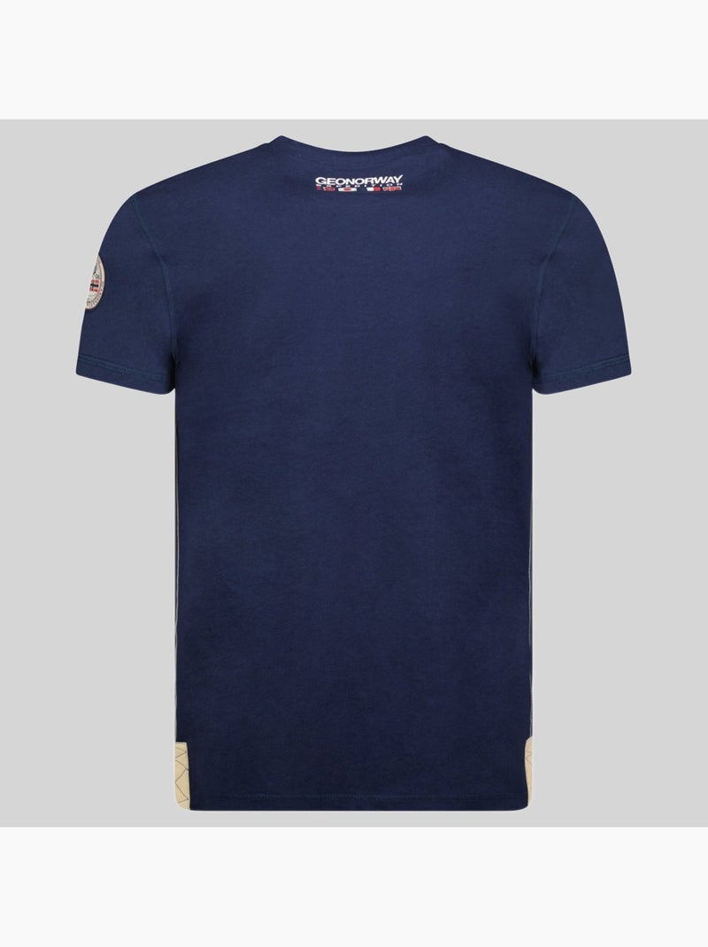 T-shirt jolympia – geographical norway Azul-marinho - Kiabi