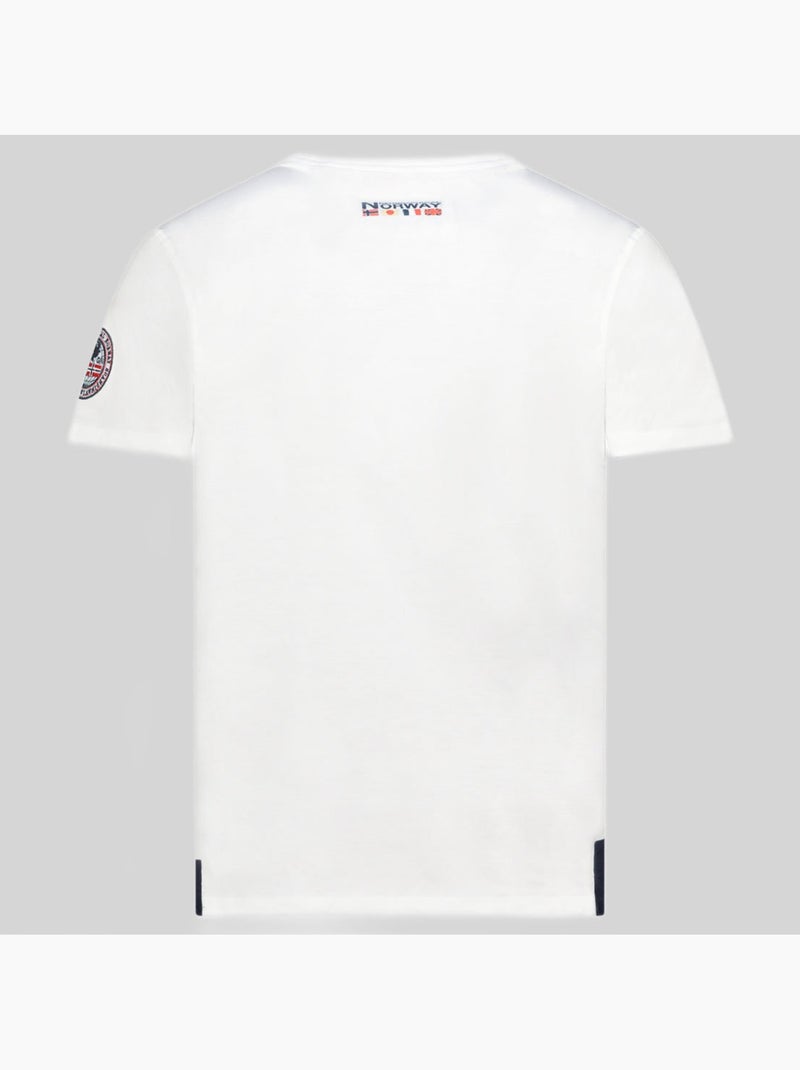 T-shirt jolympia – geographical norway Branco - Kiabi