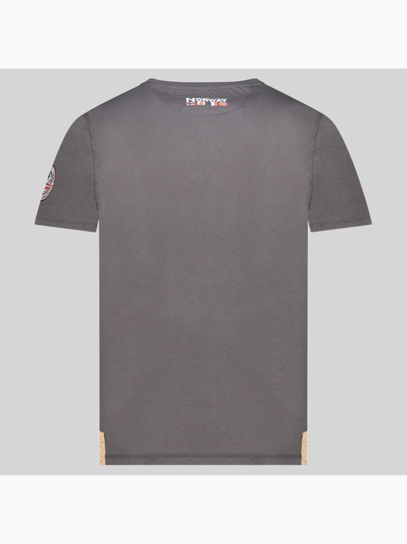 T-shirt jolympia – geographical norway Cinza escuro - Kiabi