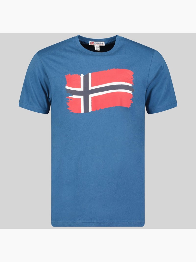 T-shirt jorent – geographical norway Azul - Kiabi