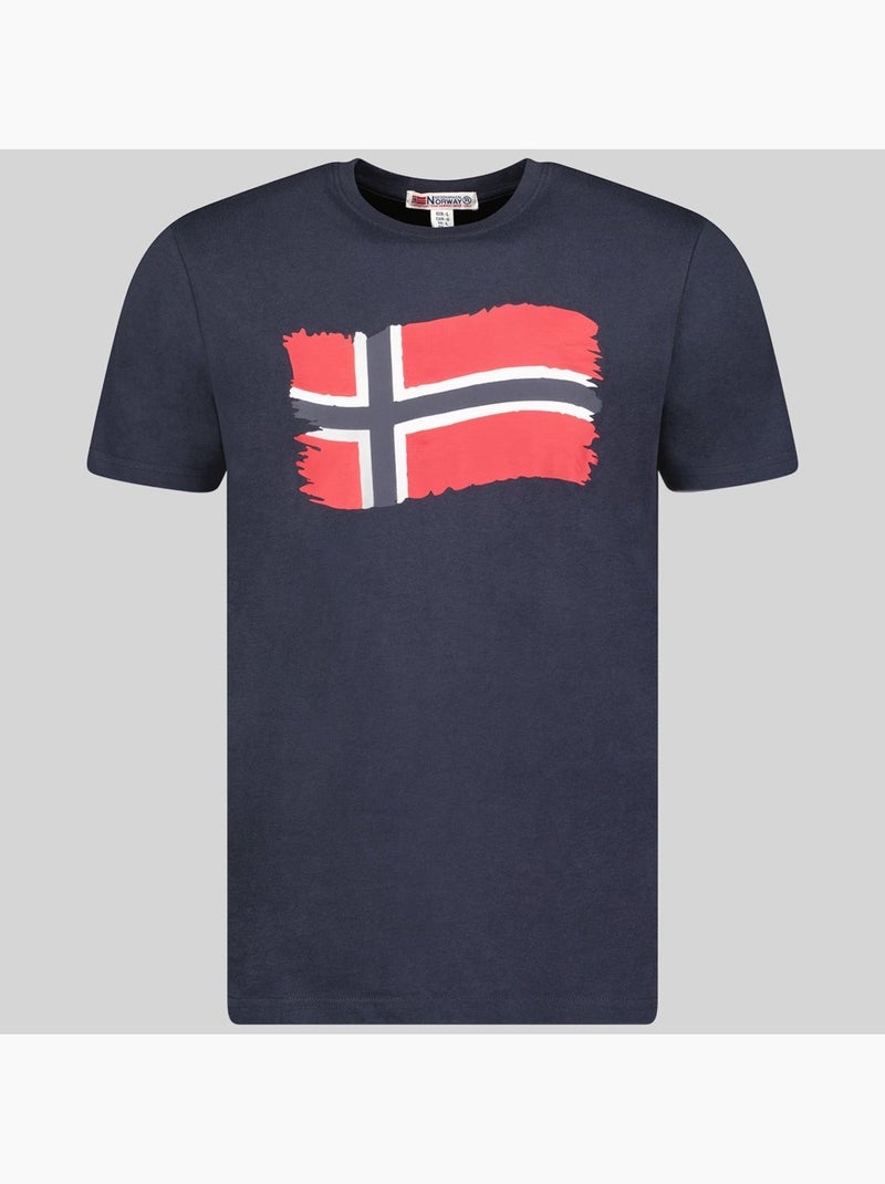 T-shirt jorent – geographical norway Azul-marinho - Kiabi
