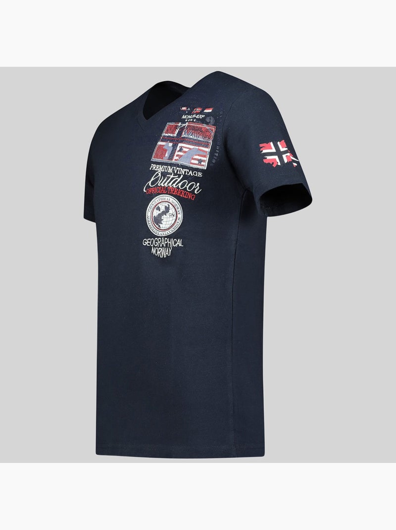 T-shirt jotham – geographical norway Azul-marinho - Kiabi