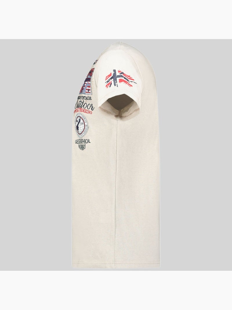 T-shirt jotham – geographical norway Bege - Kiabi