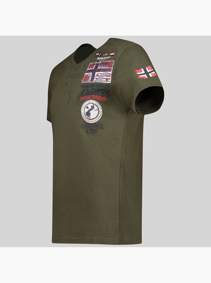 T-shirt jotham – geographical norway Cáqui - Kiabi