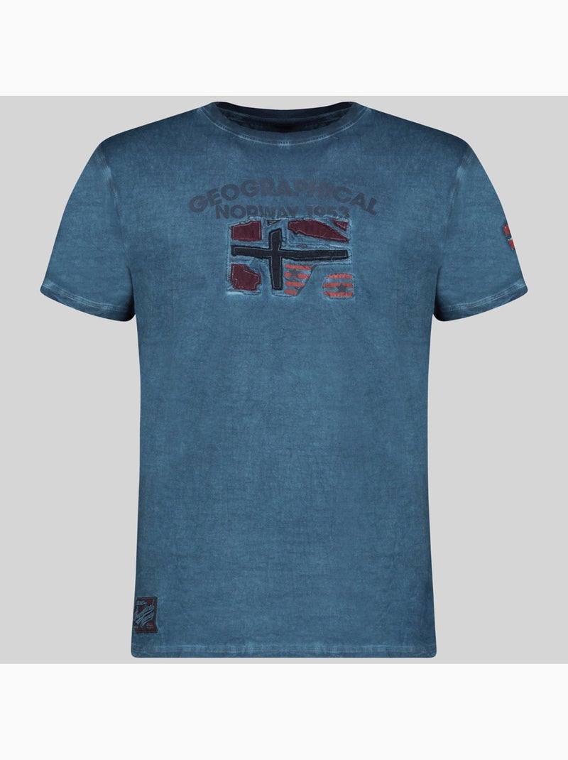 T-shirt jotz – geographical norway Azul - Kiabi
