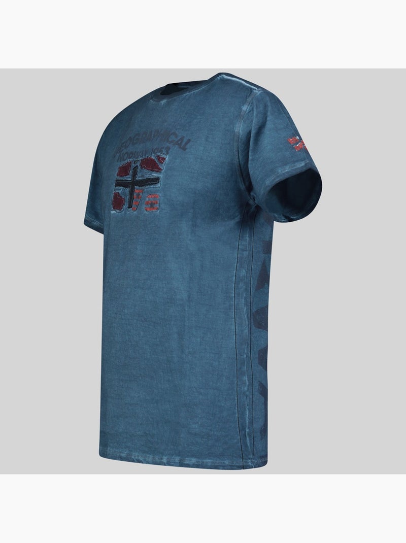 T-shirt jotz – geographical norway Azul - Kiabi