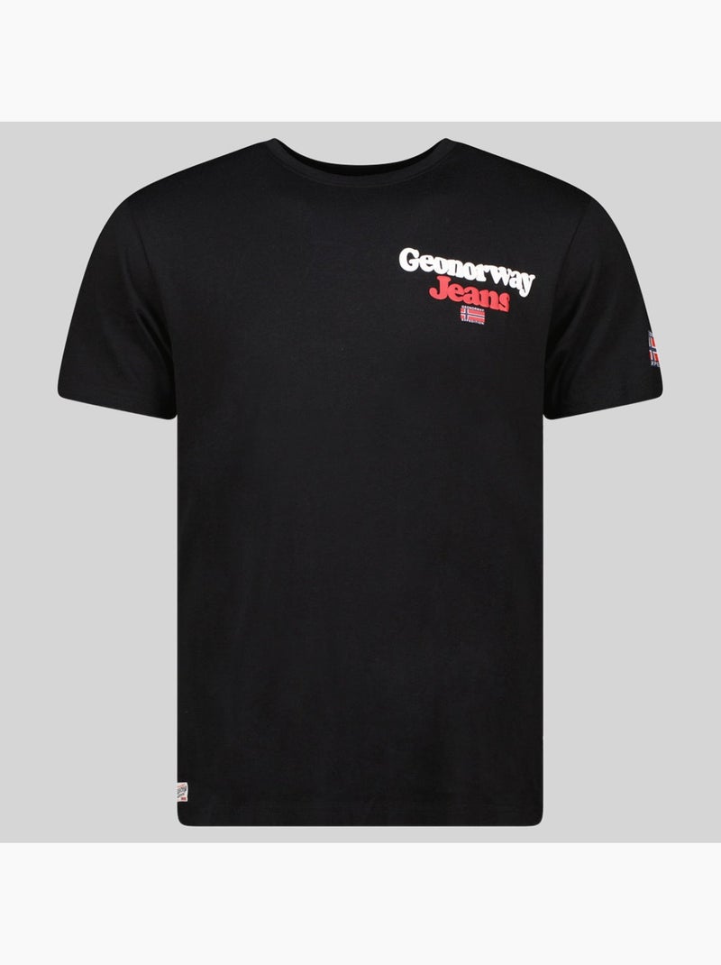 T-shirt joupper – geographical norway Preto - Kiabi