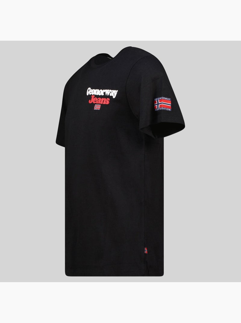 T-shirt joupper – geographical norway Preto - Kiabi