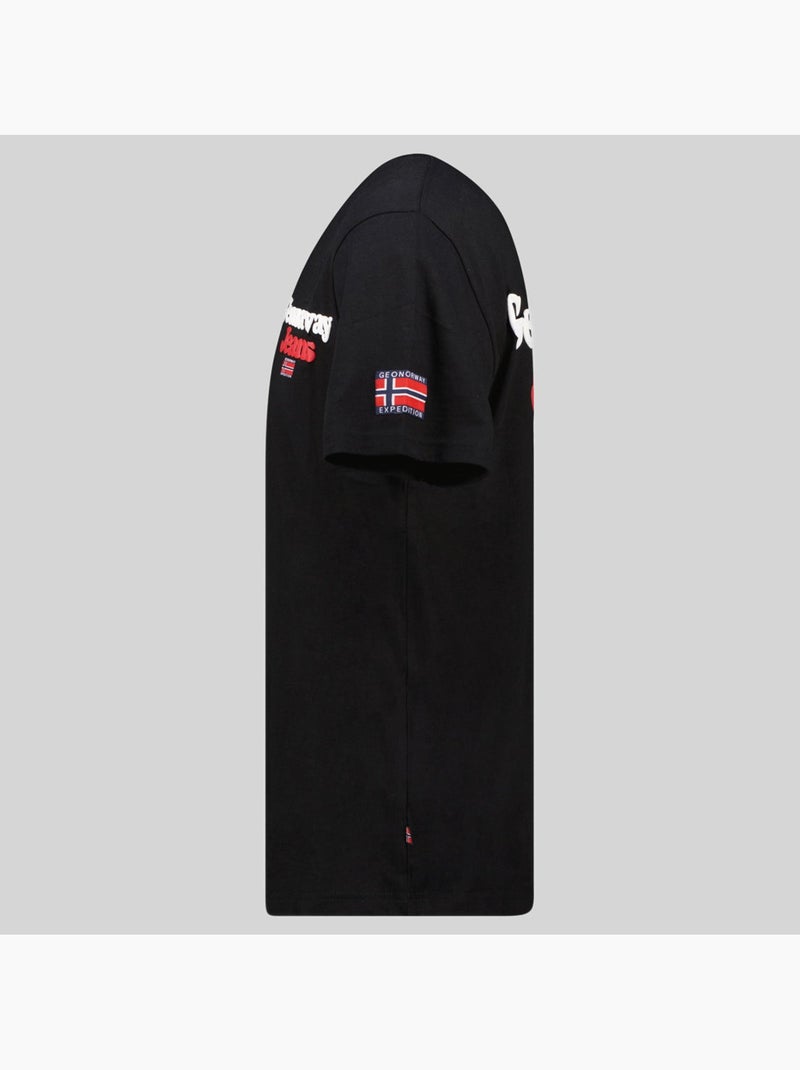 T-shirt joupper – geographical norway Preto - Kiabi