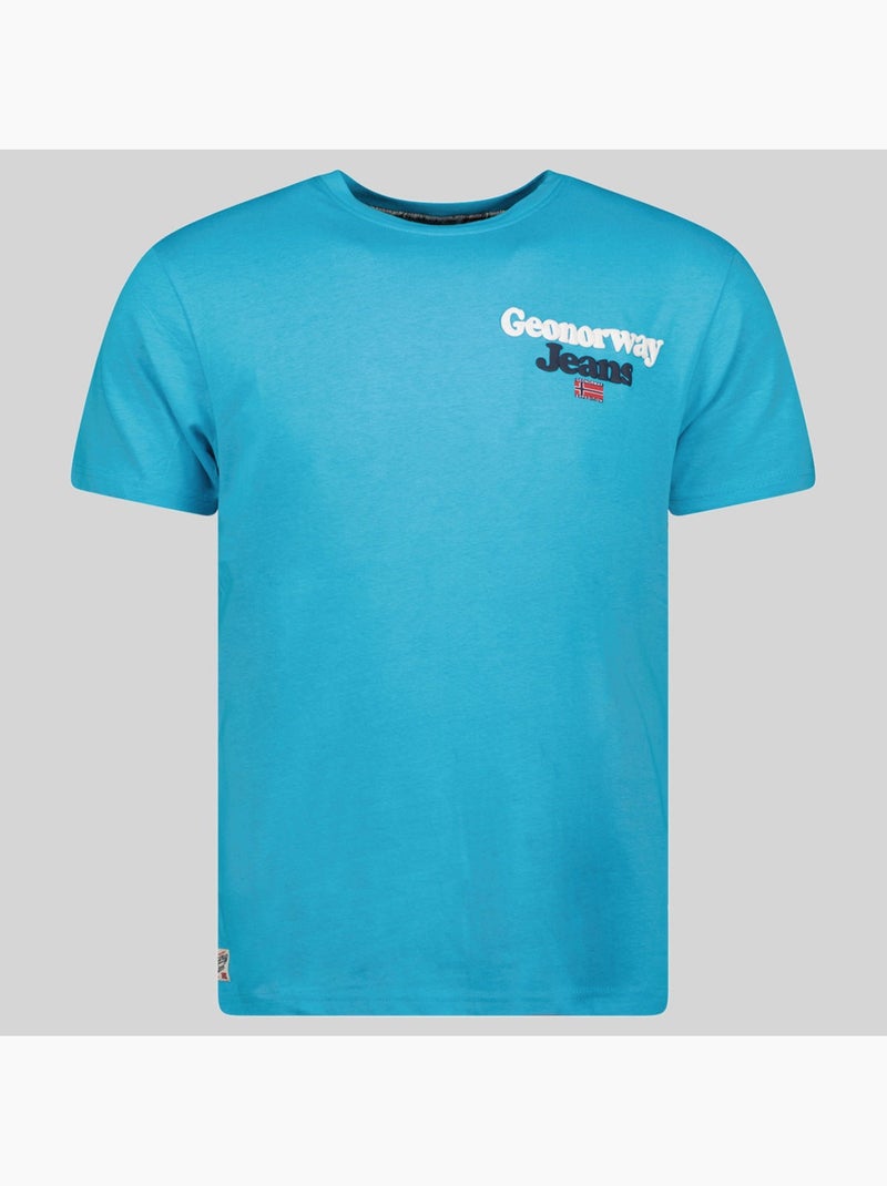 T-shirt joupper – geographical norway Turquesa - Kiabi