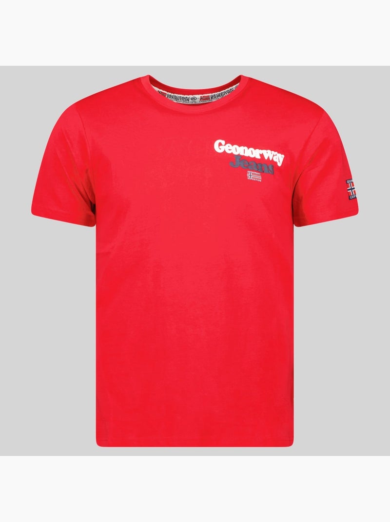 T-shirt joupper – geographical norway Vermelho - Kiabi