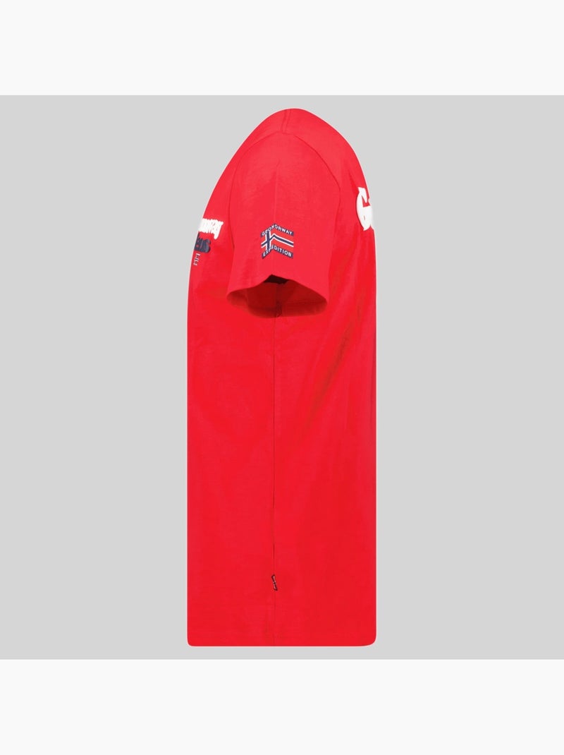 T-shirt joupper – geographical norway Vermelho - Kiabi