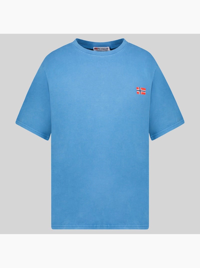 T-shirt joversize – geographical norway Azul - Kiabi