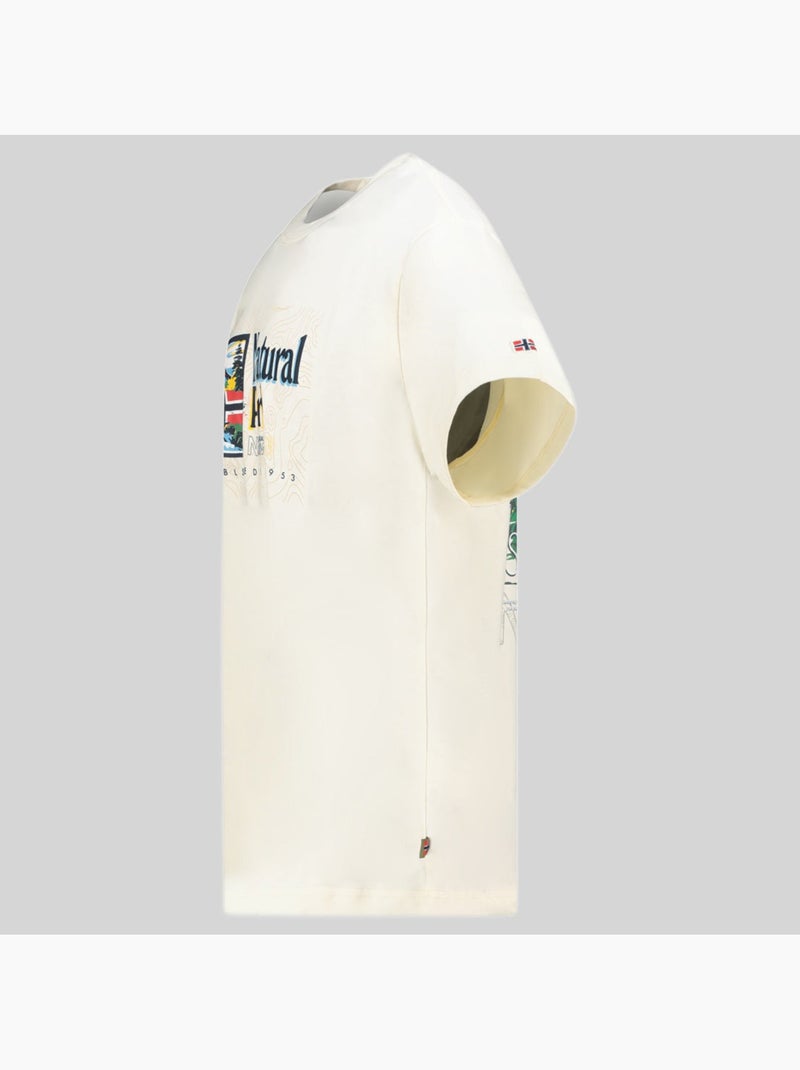 T-shirt jpark – geographical norway Branco - Kiabi