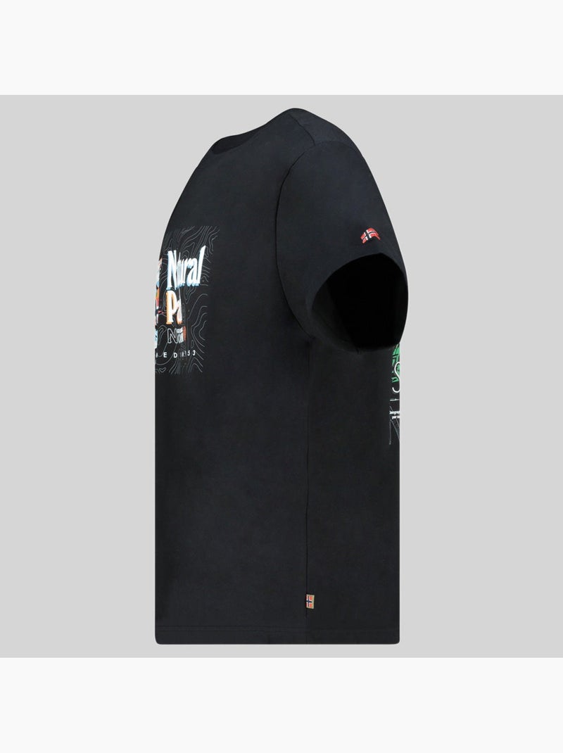 T-shirt jpark – geographical norway Preto - Kiabi