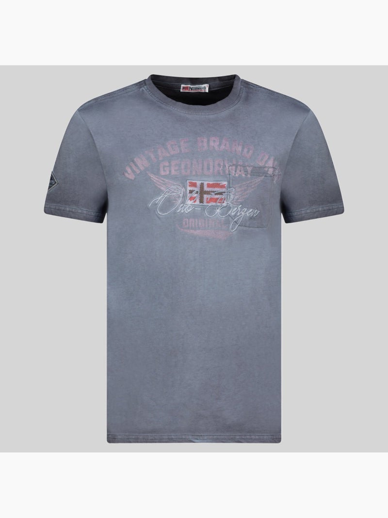 T-shirt jross – geographical norway Azul-marinho - Kiabi