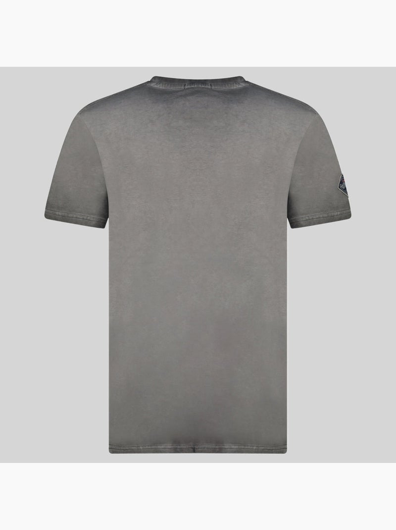 T-shirt jross – geographical norway Preto - Kiabi