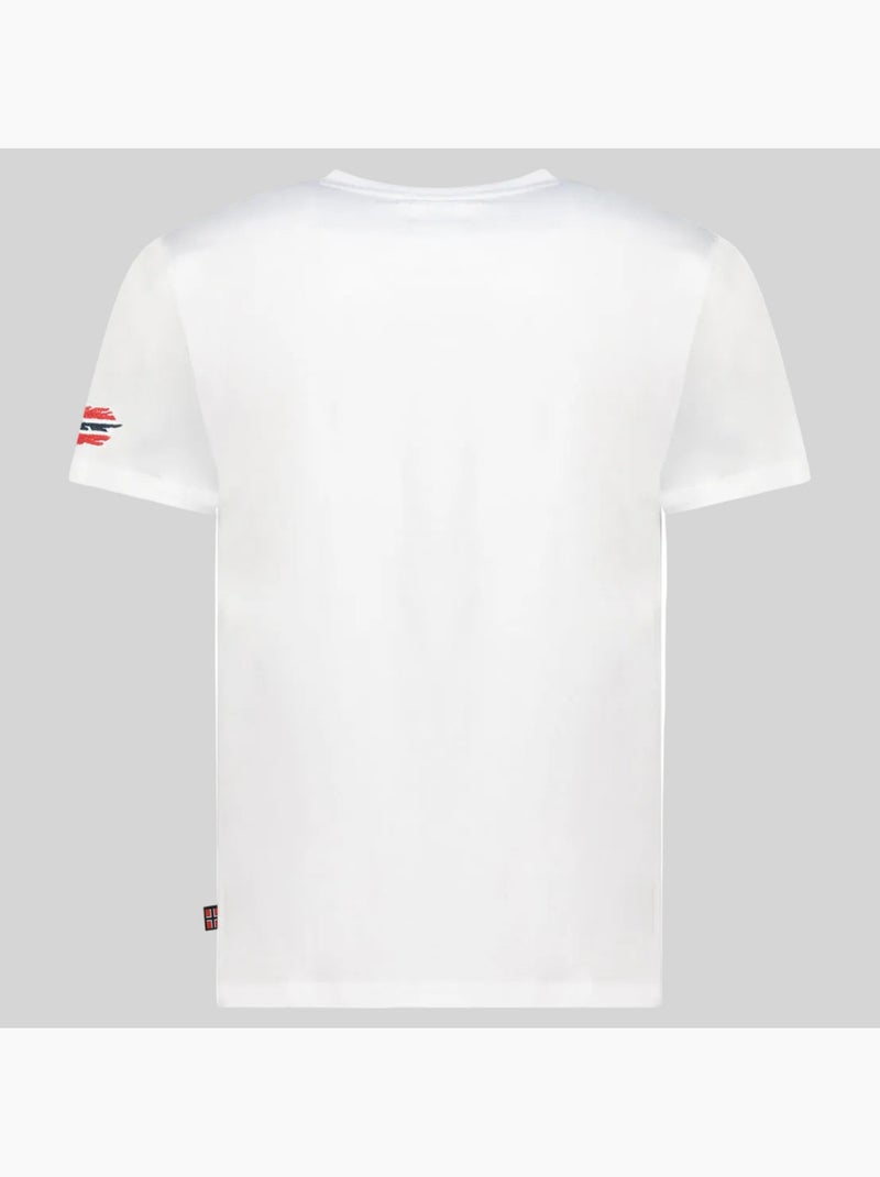 T-shirt junter – geographical norway Branco - Kiabi