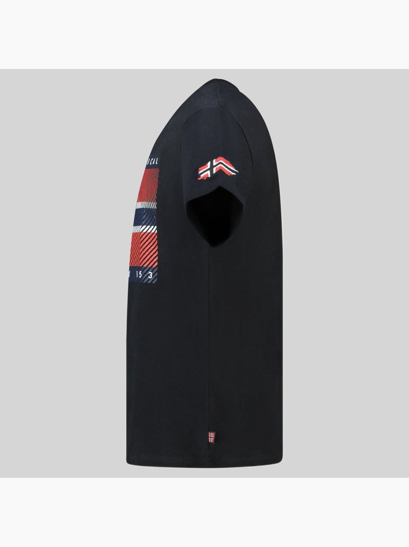 T-shirt junter – geographical norway Preto - Kiabi