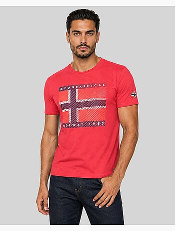 T-shirt junter – geographical norway