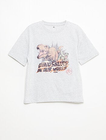 T-shirt 'Jurassic World' de manga curta