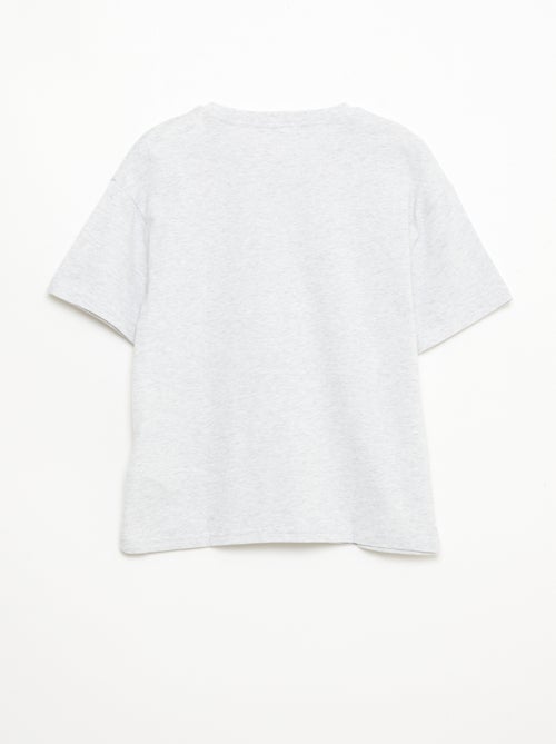 T-shirt 'Jurassic World' de manga curta - Kiabi