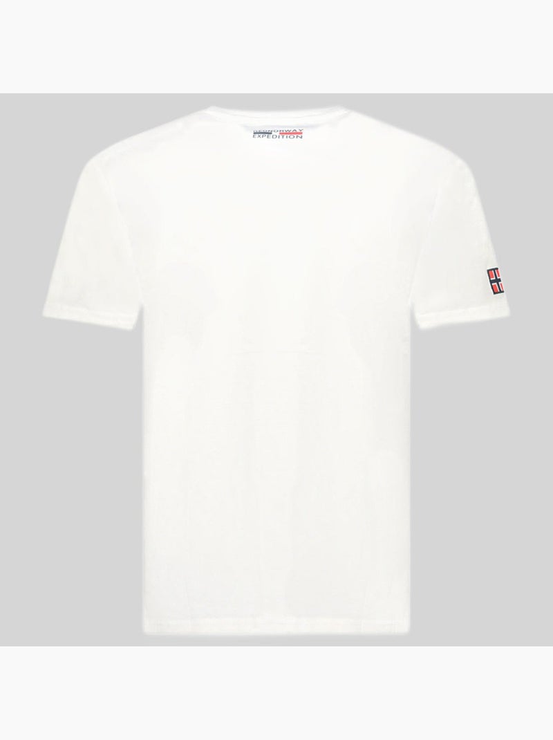 T-shirt jurbank – geographical norway Branco - Kiabi
