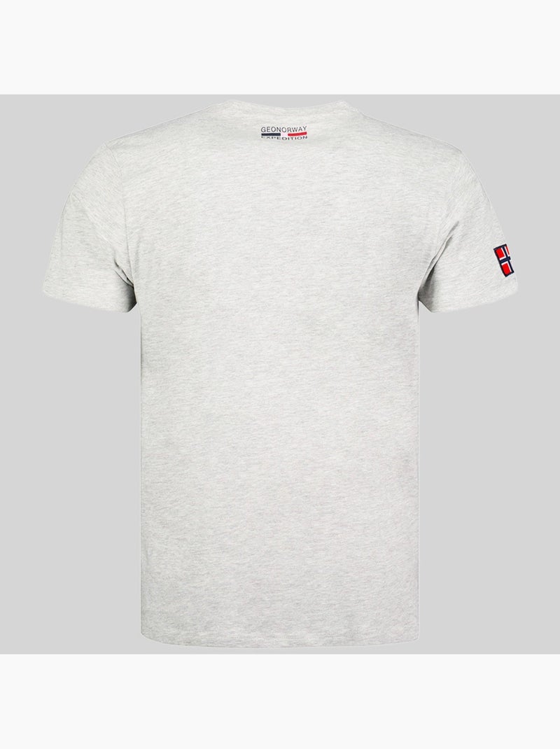 T-shirt jurbank – geographical norway Cinza claro - Kiabi