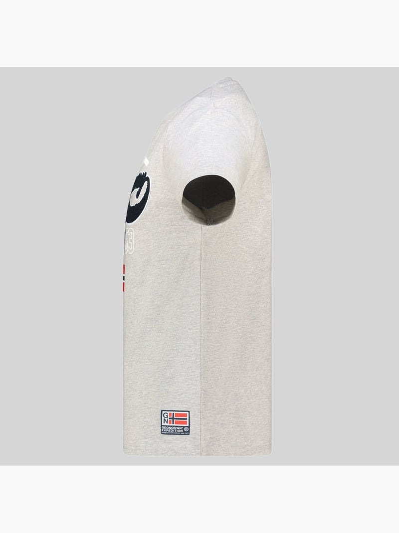 T-shirt jurbank – geographical norway Cinza claro - Kiabi