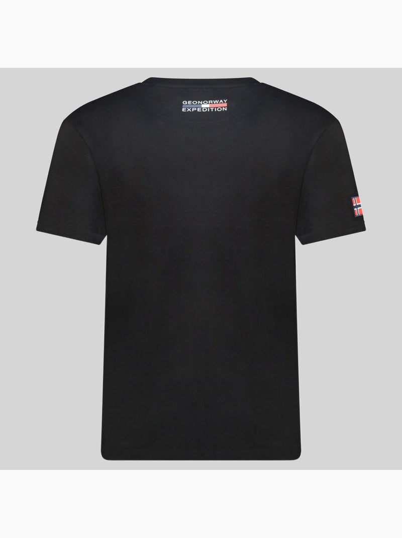 T-shirt jurbank – geographical norway Preto - Kiabi
