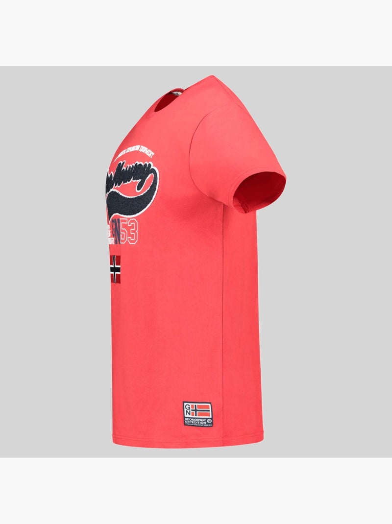 T-shirt jurbank – geographical norway Vermelho - Kiabi