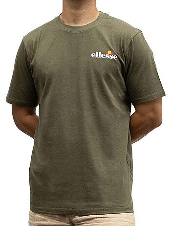T-shirt kaki ellesse sop para homem
