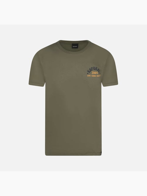 T-shirt Kaki Kaporal BENZI para Homem - Kiabi T-shirt Kaki Kaporal BENZI para Homem - Kiabi