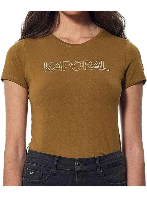 T-shirt Kaki Kaporal Faro para Mulher - Kiabi T-shirt Kaki Kaporal Faro para Mulher - Kiabi