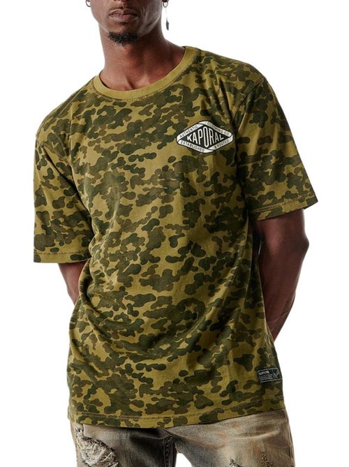 T-Shirt Kaki Kaporal RAMO para Homem - Kiabi