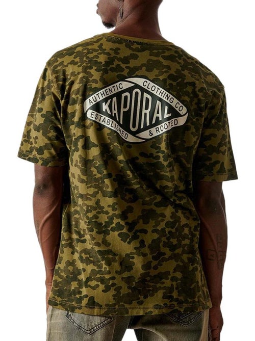 T-Shirt Kaki Kaporal RAMO para Homem - Kiabi