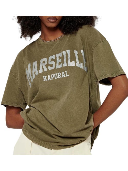 T-shirt Kaki Kaporal SASSY para Mulher - Kiabi