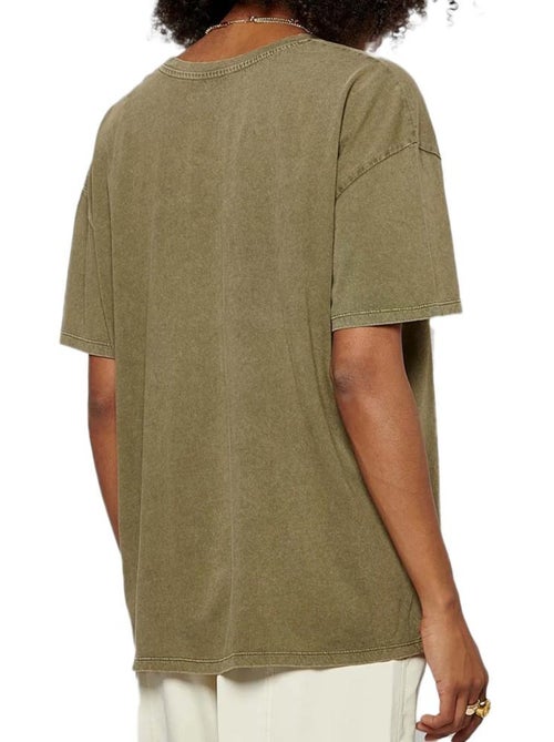 T-shirt Kaki Kaporal SASSY para Mulher - Kiabi