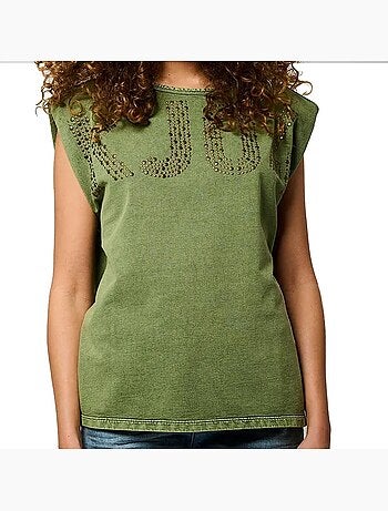 T-Shirt Kaki Kaporal VOLVE para Mulher