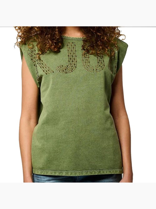 T-Shirt Kaki Kaporal VOLVE para Mulher - Kiabi T-Shirt Kaki Kaporal VOLVE para Mulher - Kiabi