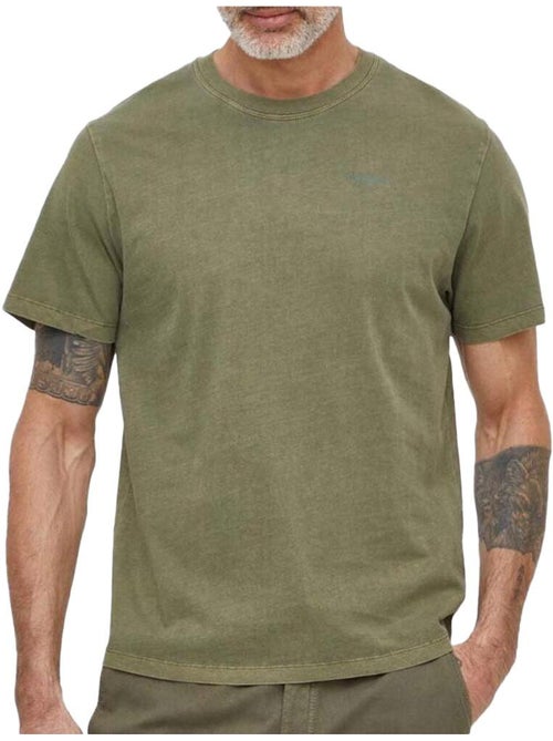T-shirt Kaki para Homem Pepe Jeans Jacko PM50866 - Kiabi T-shirt Kaki para Homem Pepe Jeans Jacko PM50866 - Kiabi